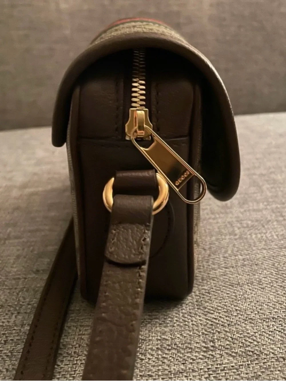 AUTHENTIC GUCCI OPHIDIA MINI SHOULDER BAG - Picture 5 of 12
